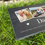 Personalised Photo Memorial Slate Grave Marker 25 X 15cm, thumbnail 5 of 9