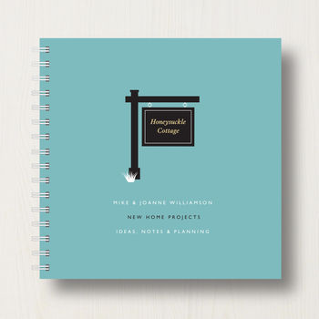Personalised New House Planner Book, 9 of 9
