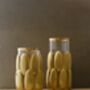 Handmade Set Of Two Brass And Glass Baze Vases, thumbnail 3 of 4