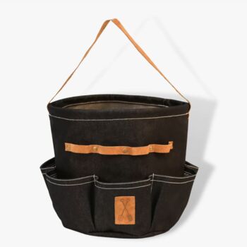 Personalised Denim Garden Holdall Tool Bag, 2 of 3