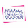 Floral Easter Card, thumbnail 2 of 3