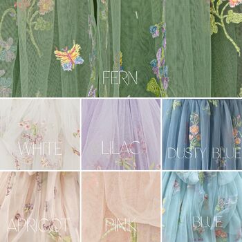 Enchanted Flower Girl Occasion Dress Heather Mauve, 10 of 11