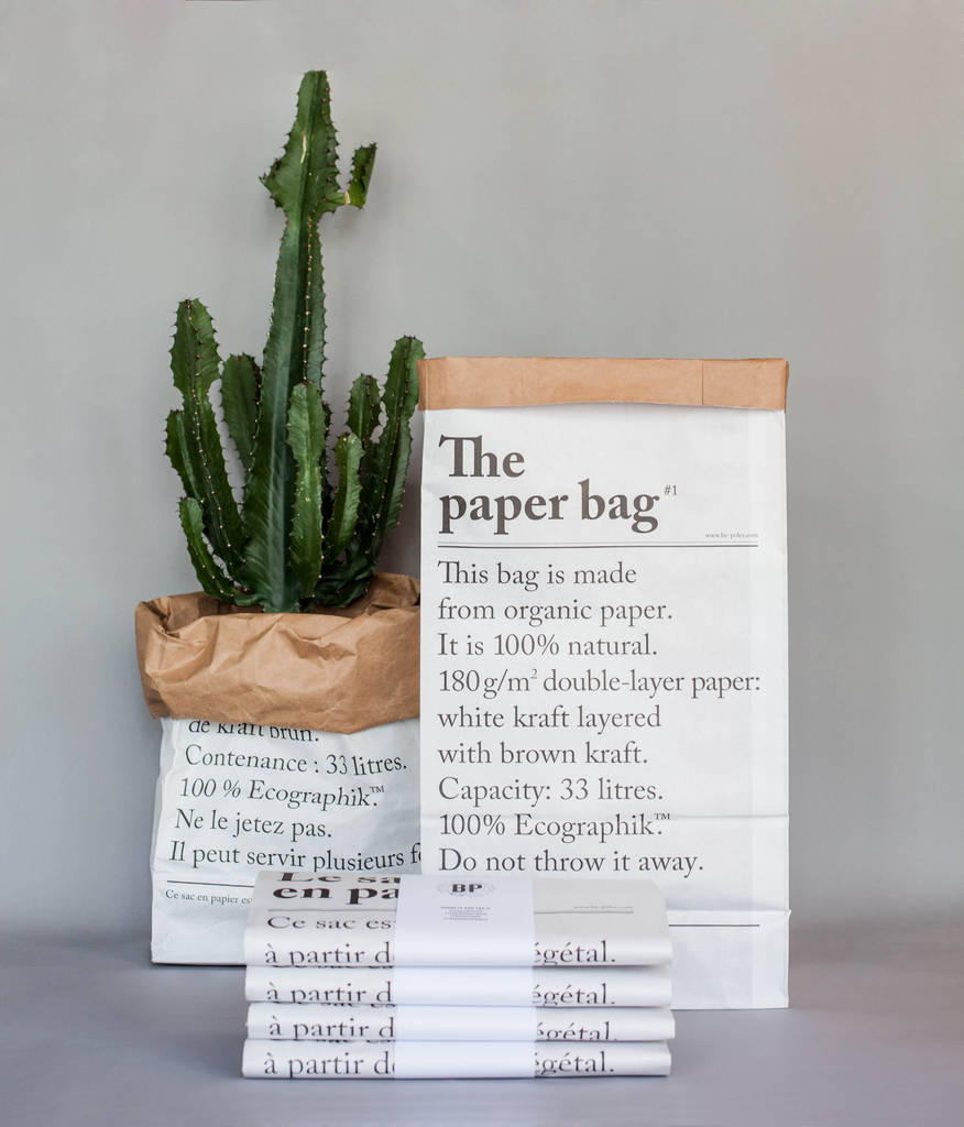 le sac en papier or the paper bag by peastyle notonthehighstreet com paper bag flower