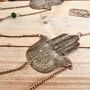 Hand Of Fatima Indian Bells Wind Chime, thumbnail 10 of 10