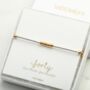 50th Birthday Stacking Bracelet Gift For Her, thumbnail 1 of 3