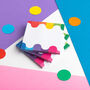 Rainbow Wave Patterned Sticky Notes Pad, thumbnail 3 of 6