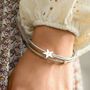 Arlena Multi Wrap Leather Star Bracelet, thumbnail 3 of 11