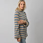 Rosie Striped Jumper Knitting Kit, thumbnail 2 of 7