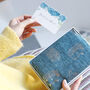 Hedgehog Print Rose Gold Foil Scarf, thumbnail 2 of 10