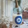 Evil Eye Black Tourmaline Crystal Candle Protection, thumbnail 2 of 4