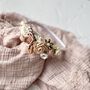 Blush Pink And Ivory Flower Girl Crown, thumbnail 5 of 8