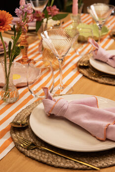 Round Natural Jute Placemats • Set Of Six, 3 of 6