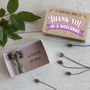 Thank You Gift Miniature Bouquet Of Paper Roses, thumbnail 1 of 6
