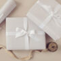 Luxury Wrapping Paper 'Silver Linings' Print, thumbnail 3 of 3