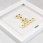 Personalised Mr And Mr Wedding Gift Frame With Surname, thumbnail 4 of 6