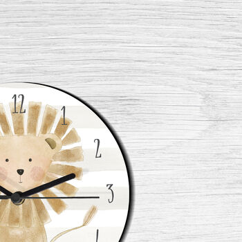 Lion Animal Clock, 2 of 3