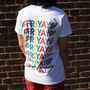 Friyay Women’s Rainbow Slogan T Shirt, thumbnail 1 of 4