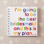 Im Going To Be The Bride Wedding Plans Notepad, thumbnail 4 of 5