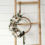 Winter White's Dried Flower Christmas Wreath, thumbnail 5 of 6