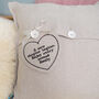 Personalised New Mum/New Beginnings Bouquet Cushion, thumbnail 6 of 7