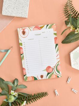 Peach Daily Planner Notepad, 3 of 6