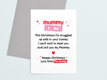 Mummy To Be Christmas Card, 2 of 5