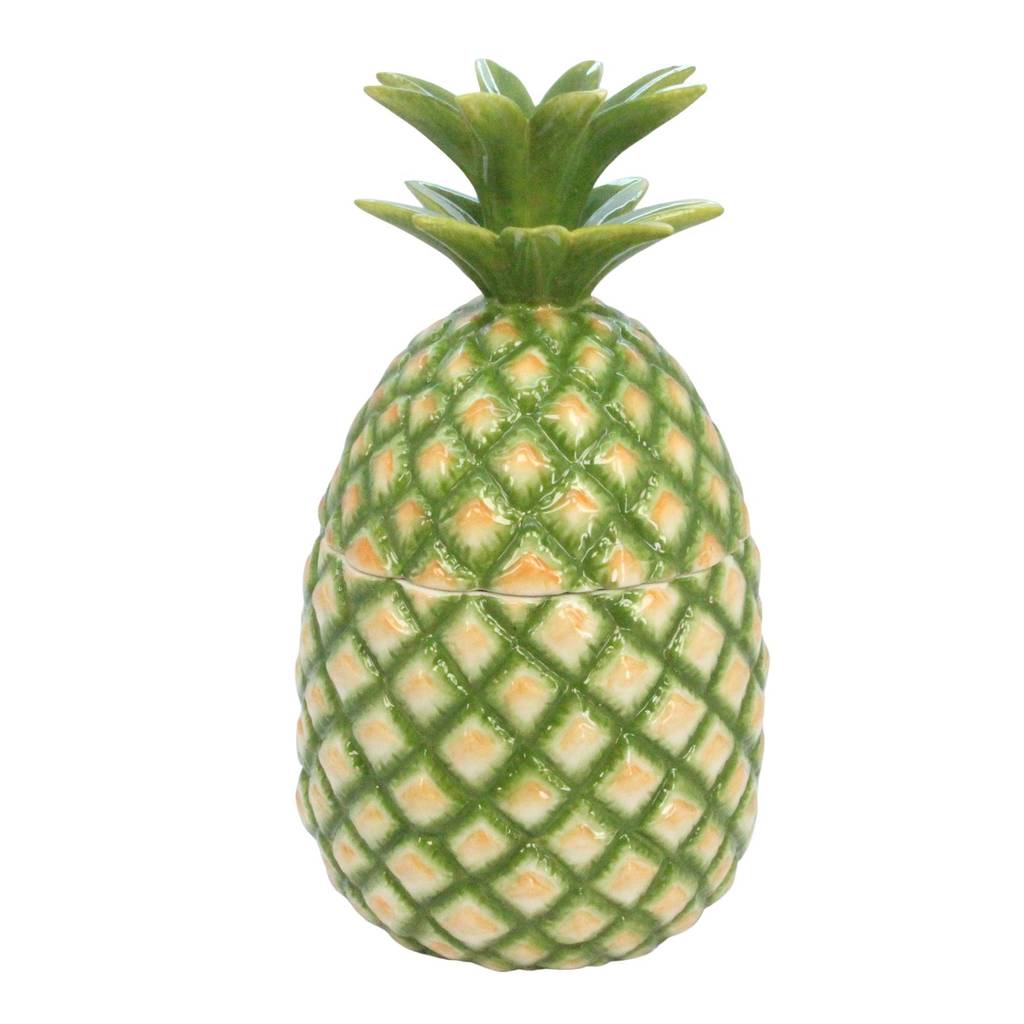 tropical pineapple jar by the contemporary home | notonthehighstreet.com