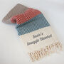 Personalised Soft Cotton Throw Blanket, Gift Set For Grandparents, thumbnail 4 of 11