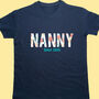 Personalised Mummy Flower Since T Shirt, thumbnail 3 of 9