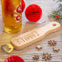 Christmas Wooden Long Handled Bottle Opener, thumbnail 3 of 4