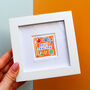 Best Teacher Personalised Mini Art Print, thumbnail 4 of 10