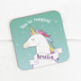 Personalised Unicorn Placemat For Children, thumbnail 4 of 8