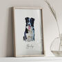 Custom Pet Portrait, Personalised Dog Illustration, thumbnail 7 of 8