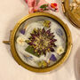 Circular Mini Gilded Mixed Pressed Flower Frame, thumbnail 2 of 3