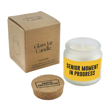 Senior Moment In Process Scented Jar Candle • Gift Boxed, 2 of 2