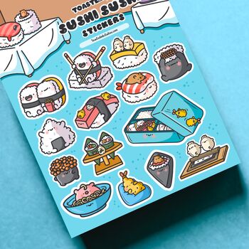Sushi Sticker Sheet, 3 of 6