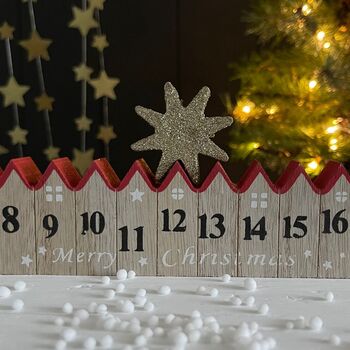 Wooden Advent Count Down, 2 of 3