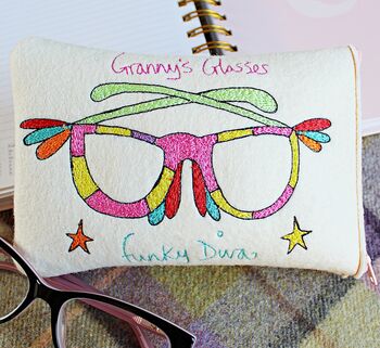 Personalised 'Funky Diva' Glasses Case, 2 of 12