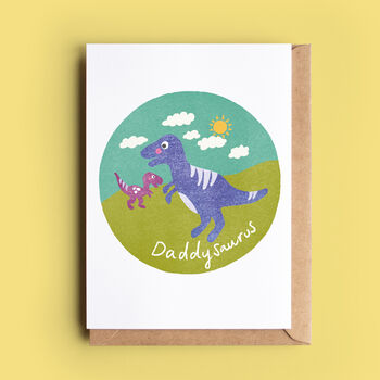 Daddysaurus Personalised Father's Day Mug, 3 of 5