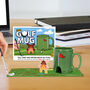 Mini Golf Mug And Coaster Kit, thumbnail 1 of 4