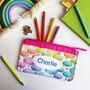 Personalised Rainbow Bubble Pencil Case, thumbnail 8 of 12