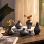 Set Of Five Small Ceramic Vases Decorative Vases, thumbnail 1 of 10