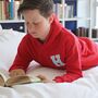 Personalised Children's Varsity Organic Hoodie, thumbnail 2 of 11