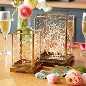 Handmade Antique Brass Candle Lantern, 3 of 7