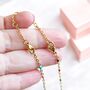 Gold Plated Trace Chain Extender, thumbnail 4 of 5