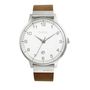 Brancaster Mens Personalised Watch With Leather Strap, thumbnail 4 of 8
