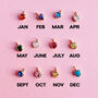 Personalised Star And Birthstone Milestone Birthday Necklace, thumbnail 6 of 11