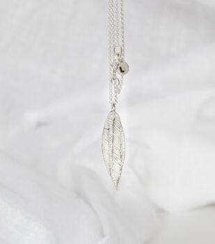 Sterling Silver Textured Palm Pendant, 5 of 9