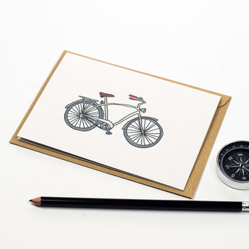 Bicycle Greetings Card, 2 of 4