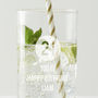 Personalised Special Age Birthday Hi Ball Glass For Him, thumbnail 2 of 4